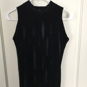 American Eagle don't ask why velvet dress